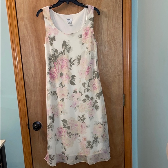 J.B.S. Ltd. Floral Sleeveless Dress with Shawl - Picture 3 of 6